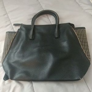 Charming Charlie Black + Gold Purse